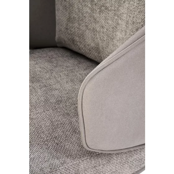 Scaun Hadsund 554, 58x67x90 cm, Stofa, Gri picture - 4