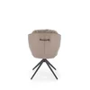 Scaun Hadsund 554, 58x67x90 cm, Stofa, Gri picture - 5