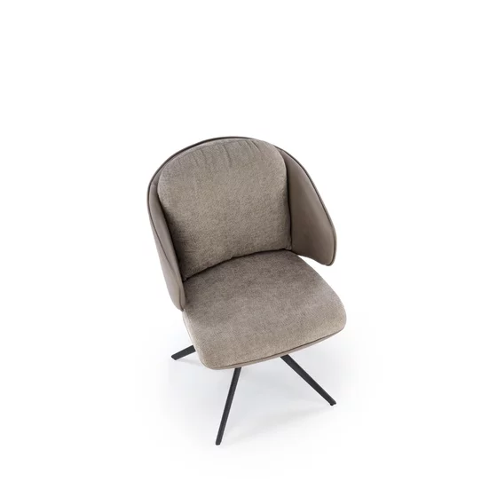 Scaun Hadsund 554, 58x67x90 cm, Stofa, Gri picture - 3