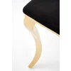 Scaun Hadsund 556, 48x52x96 cm, Auriu/Negru picture - 2