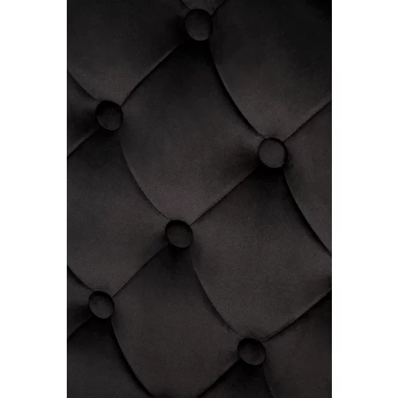 Scaun Hadsund 556, 48x52x96 cm, Auriu/Negru picture - 3