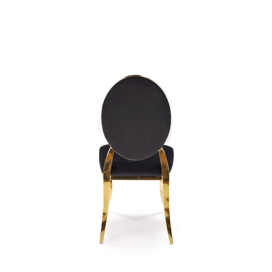 Scaun Hadsund 556, 48x52x96 cm, Auriu/Negru picture - 5