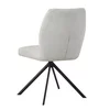 Scaun Hannah, 46.5x64x88 cm, Metal/Stofa, Beige picture - 2