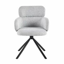 Scaun Harp, 61x57x84 h cm, Stofa, Gri Deschis