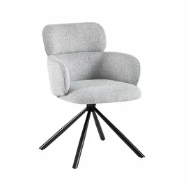 Scaun Harp, 61x57x84 h cm, Stofa, Gri Deschis