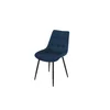 Scaun Helda, 50x58x83.5 h cm, Catifea, Albastru Inchis picture - 1
