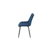 Scaun Helda, 50x58x83.5 h cm, Catifea, Albastru Inchis picture - 3