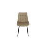 Scaun Helda, 50x58x83.5 h cm, Catifea, Beige picture - 2