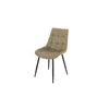 Scaun Helda, 50x58x83.5 h cm, Catifea, Beige picture - 1