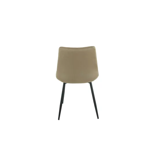Scaun Helda, 50x58x83.5 h cm, Catifea, Beige picture - 5