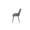Scaun Helda, 50x58x83.5 h cm, Catifea, Gri picture - 3