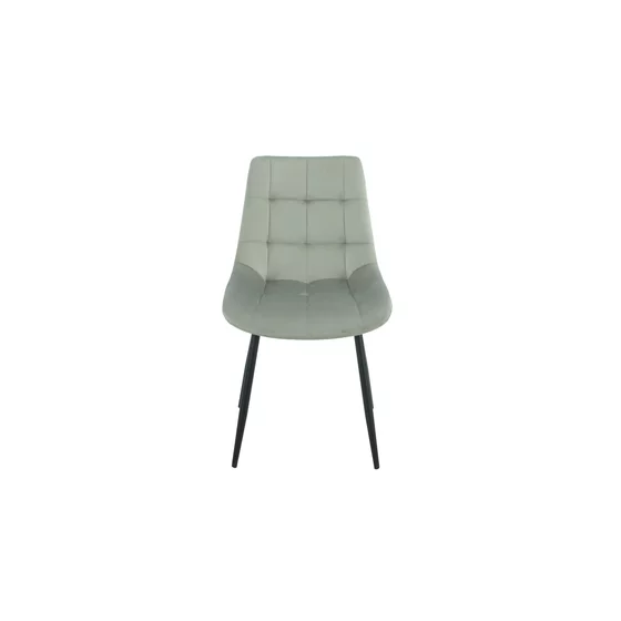 Scaun Helda, 50x58x83.5 h cm, Catifea, Silver picture - 2