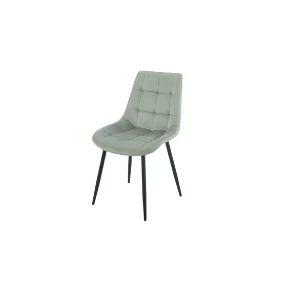 Scaun Helda, 50x58x83.5 h cm, Catifea, Silver picture - 1