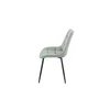 Scaun Helda, 50x58x83.5 h cm, Catifea, Silver picture - 3