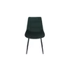 Scaun Helda, 50x58x83.5 h cm, Catifea, Verde picture - 2