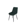 Scaun Helda, 50x58x83.5 h cm, Catifea, Verde picture - 1