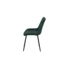 Scaun Helda, 50x58x83.5 h cm, Catifea, Verde picture - 3