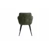 Scaun Houston, 57x59x84 cm, Metal/Catifea, Verde picture - 5