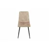  Scaun Isella, 45x55x89 cm, Metal/Catifea, Taupe picture - 2
