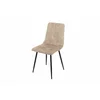  Scaun Isella, 45x55x89 cm, Metal/Catifea, Taupe picture - 1