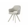Scaun Kanpur, 57.5x60.5x83 h cm, Stofa, Beige picture - 1