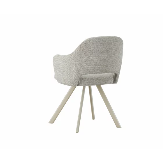 Scaun Kanpur, 57.5x60.5x83 h cm, Stofa, Beige picture - 4