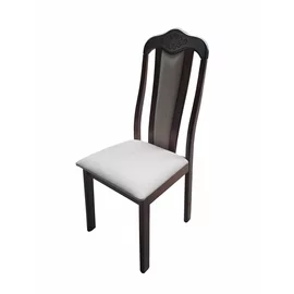 Scaun Lopez, 43x50x101 cm, Nuc/Stofa Beige