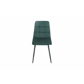 Scaun Madison, 44x39x89 cm, Catifea, Verde Inchis
