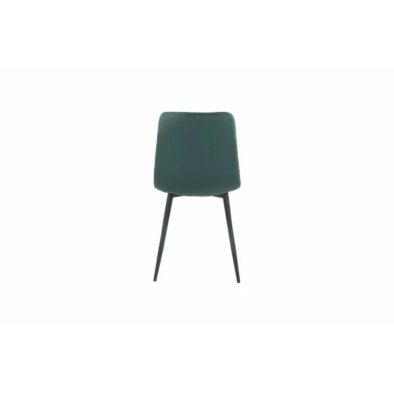 Scaun Madison, 44x39x89 cm, Catifea, Verde Inchis picture - 5