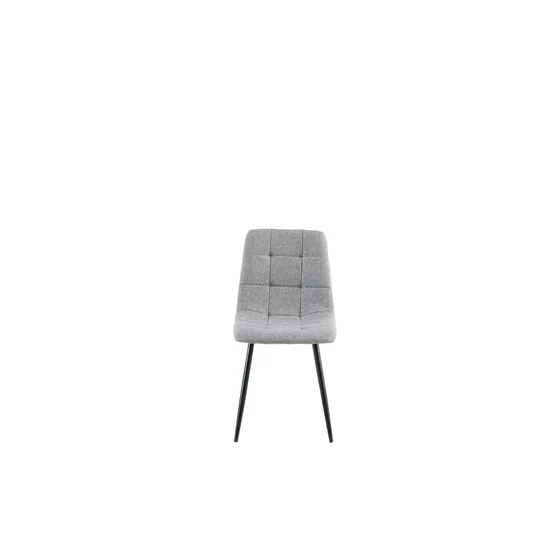 Scaun Mady, 44.5x52.5x88 cm, Stofa, Gri picture - 2