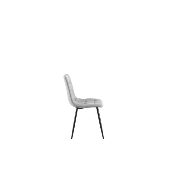 Scaun Mady, 44.5x52.5x88 cm, Stofa, Gri picture - 3