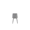 Scaun Mady, 44.5x52.5x88 cm, Stofa, Gri picture - 5