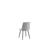 Scaun Mady, 44.5x52.5x88 cm, Stofa, Gri picture - 4