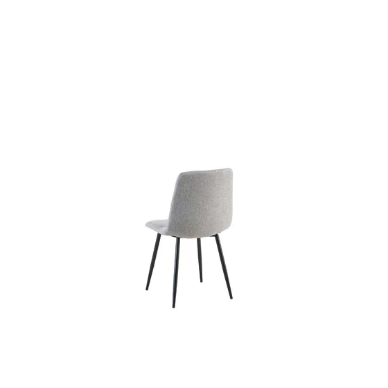 Scaun Mady, 44.5x52.5x88 cm, Stofa, Gri picture - 4