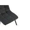 Scaun Mady, 44.5x52.5x88 cm, Stofa, Negru picture - 7