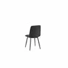 Scaun Mady, 44.5x52.5x88 cm, Stofa, Negru picture - 6