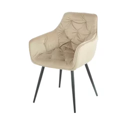 Scaun Marek, 57x60x83 cm, Velvet Beige
