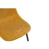Scaun Maria 44.5x53x88 cm, Stofa, Galben Curry picture - 6