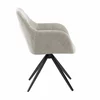 Scaun Mesola, 59x63.5x86 cm, Metal/Stofa, Beige picture - 3