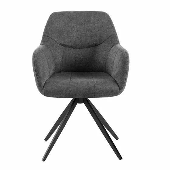 Scaun Mesola, 59x63.5x86 cm, Metal/Stofa, Gri picture - 2