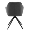 Scaun Mesola, 59x63.5x86 cm, Metal/Stofa, Gri picture - 4