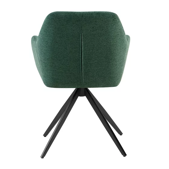 Scaun Mesola, 59x63.5x86 cm, Metal/Stofa, Verde picture - 4
