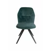 Scaun Milo, 47.5x63x89.5 cm, Stofa, Verde picture - 2
