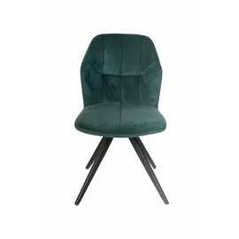 Scaun Milo, 47.5x63x89.5 cm, Stofa, Verde