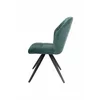 Scaun Milo, 47.5x63x89.5 cm, Stofa, Verde picture - 3