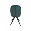 Scaun Milo, 47.5x63x89.5 cm, Stofa, Verde picture - 5
