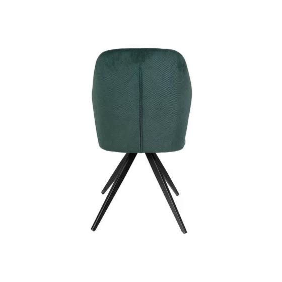 Scaun Milo, 47.5x63x89.5 cm, Stofa, Verde picture - 5