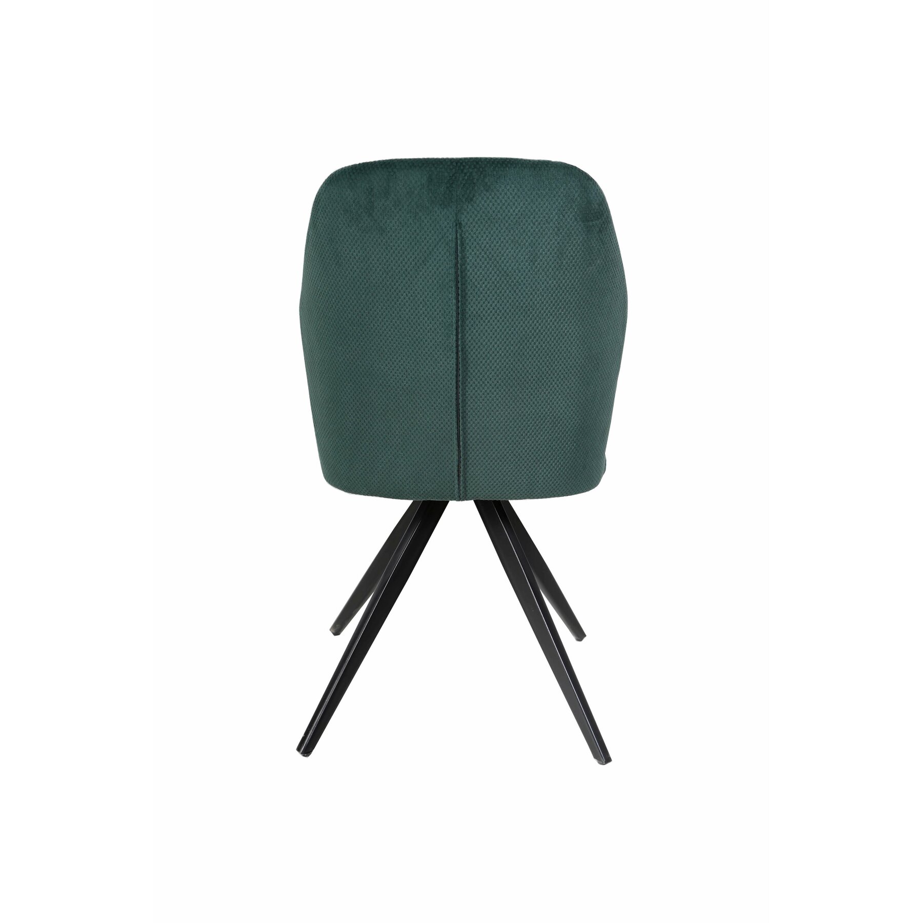 Scaun Milo, 47.5x63x89.5 cm, Stofa, Verde - Kalenda