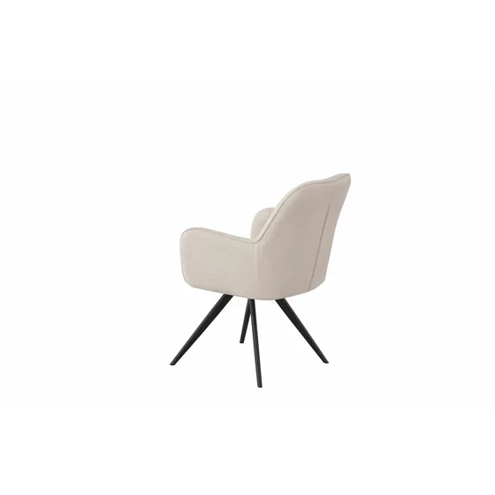 Scaun MontBlanc, 57x63x87 cm, Stofa Crem KEILY 102 picture - 5