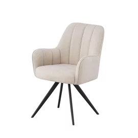 Scaun MontBlanc, 57x63x87 cm, Stofa Crem KEILY 102